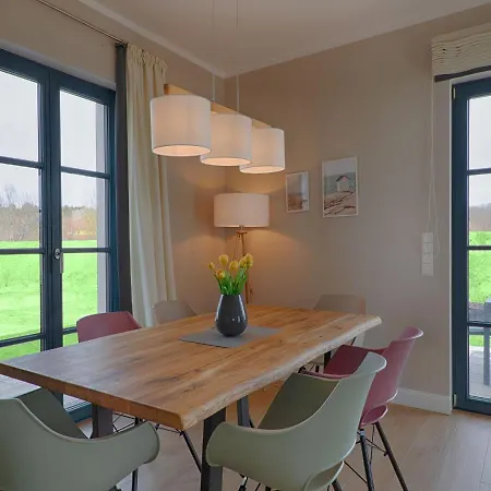 Reetland Am Meer - Premium Reetdachvilla Mit 3 Schlafzimmern, Sauna Und Kamin F27 Dranske Extérieur photo